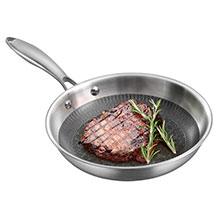 Navaris Edelstahl-Bratpfanne