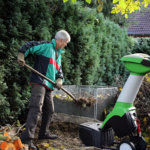 Benzin-Gartenhäcksler