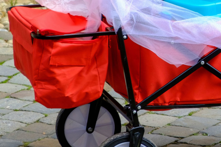 Faltbare Bollerwagen