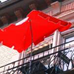 Rechteckige Sonnenschirme